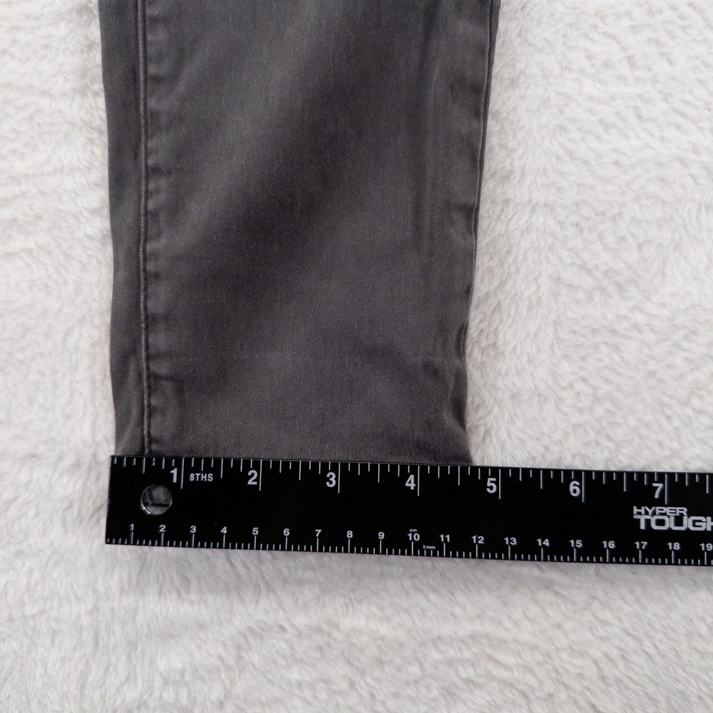 American Eagle Hi Rise Jegging 10 LONG Gray Cargo Pockets Drawstring Utility - Picture 9 of 14